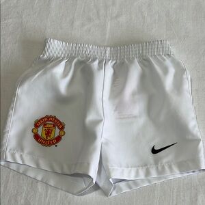3-6M Manchester United White Shorts
